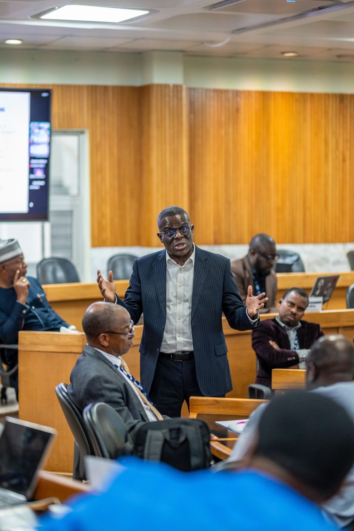 Olu Akanmu at the Innovate to Disrupt programme